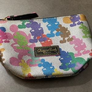 Dooney & Burke Mickey Mouse Coin Purse Cosmetic Bag